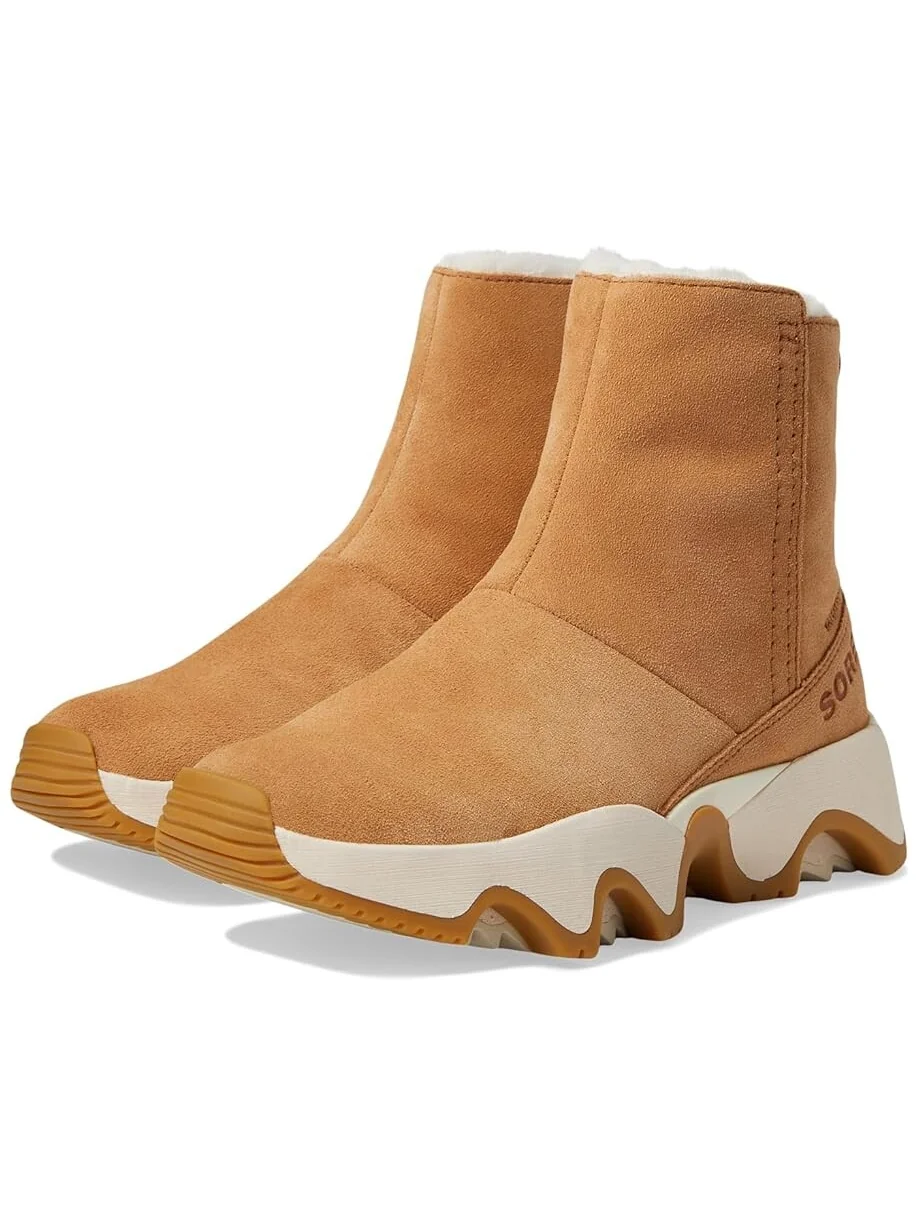 Ботинки женские SOREL Kinetic Impact Short Boot замшевые водонепроницаемые — 1