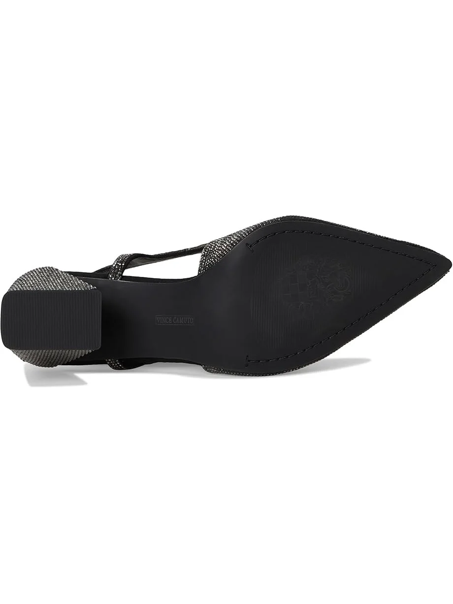 Туфли Vince Camuto Sindreea Rhinestone Block Heel Slingback Pump — 3