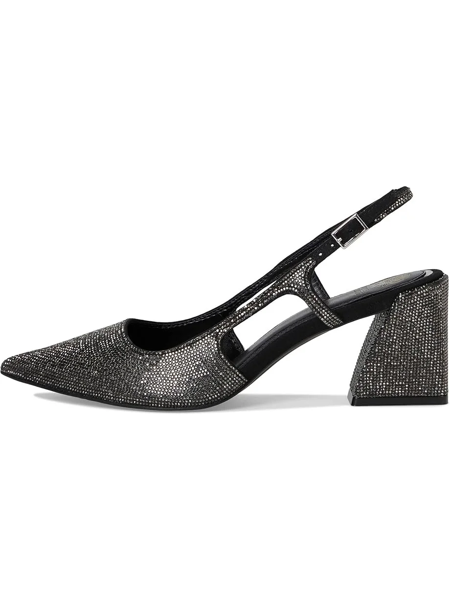 Туфли Vince Camuto Sindreea Rhinestone Block Heel Slingback Pump — 4