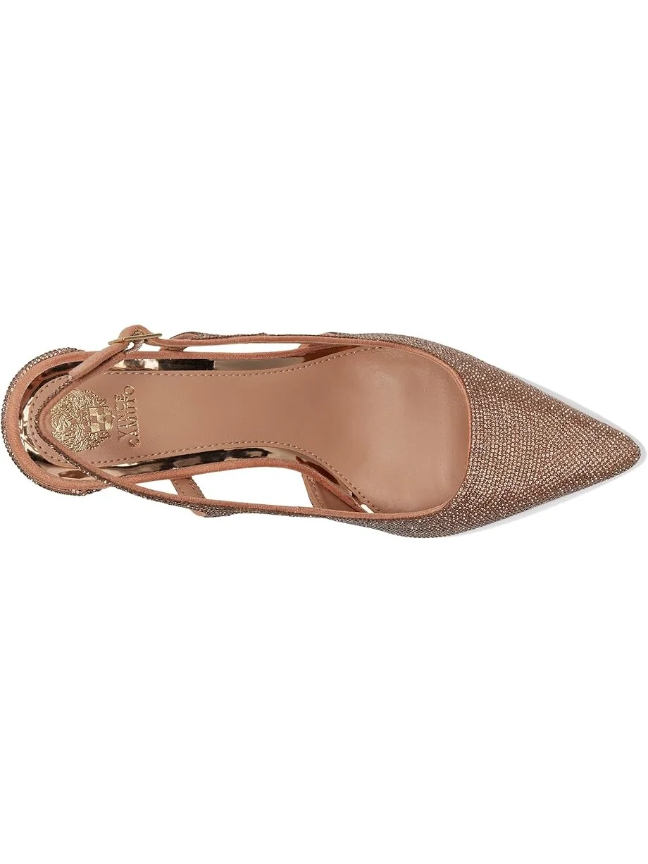 Туфли Vince Camuto Sindreea Rhinestone Block Heel Slingback Pump — 2