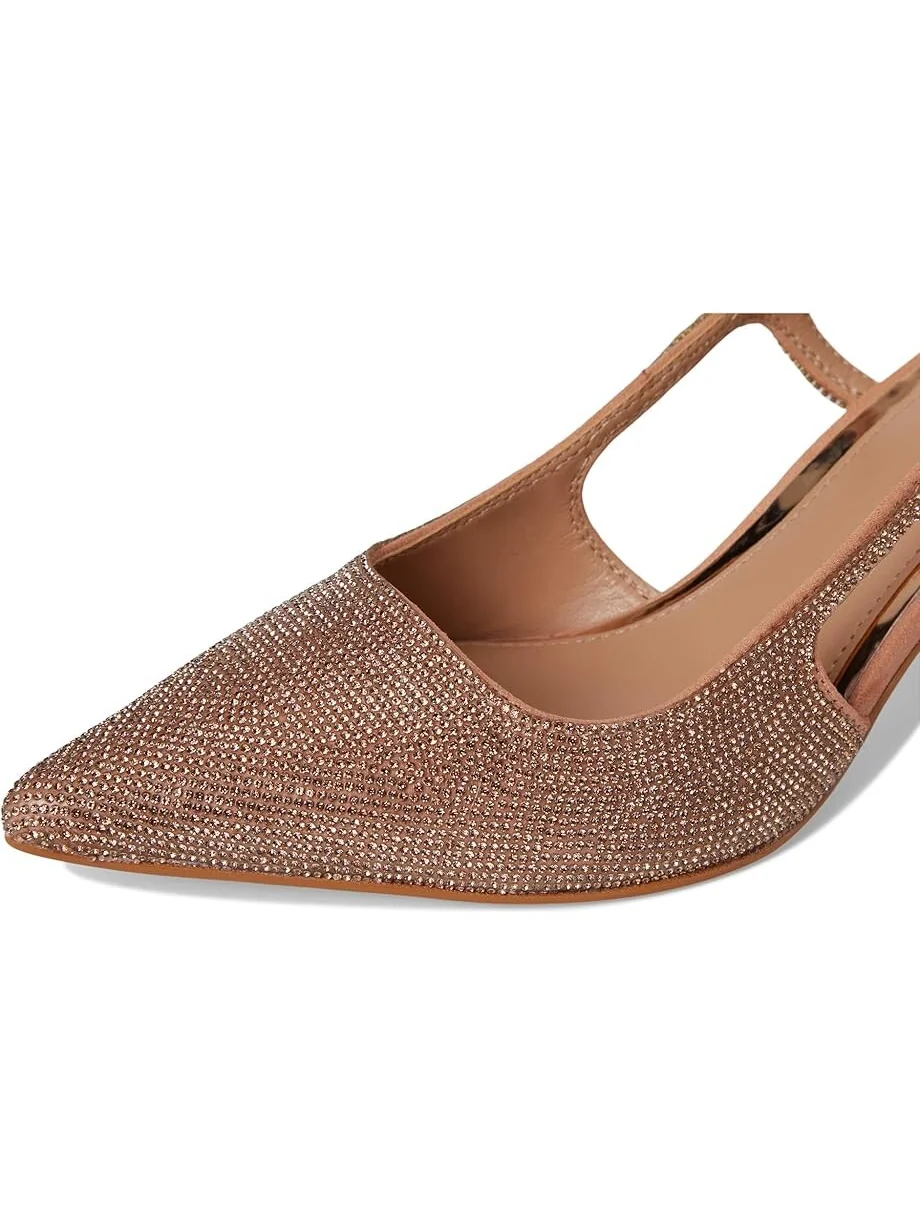 Туфли Vince Camuto Sindreea Rhinestone Block Heel Slingback Pump — 6