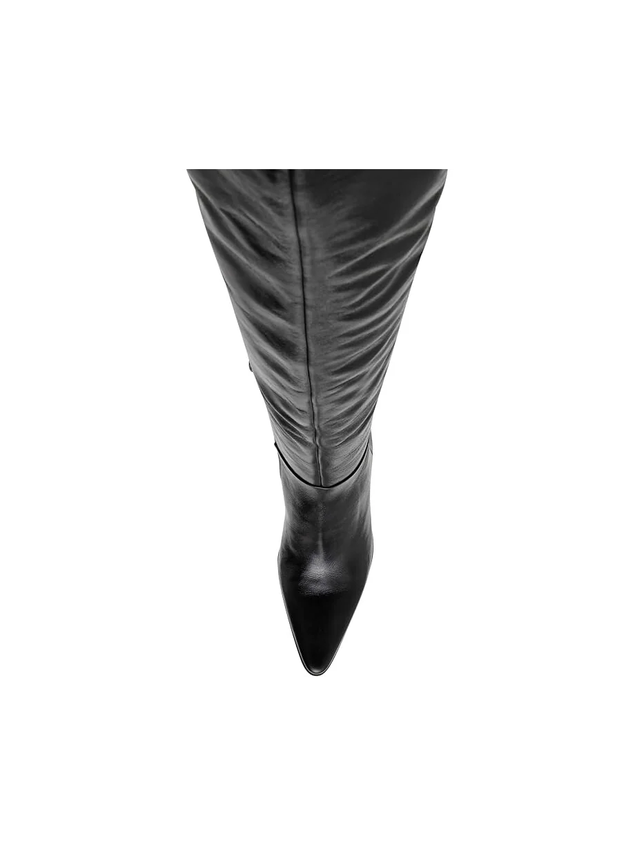 Сапоги женские Steve Madden Bramble высокие с острым носком — 2
