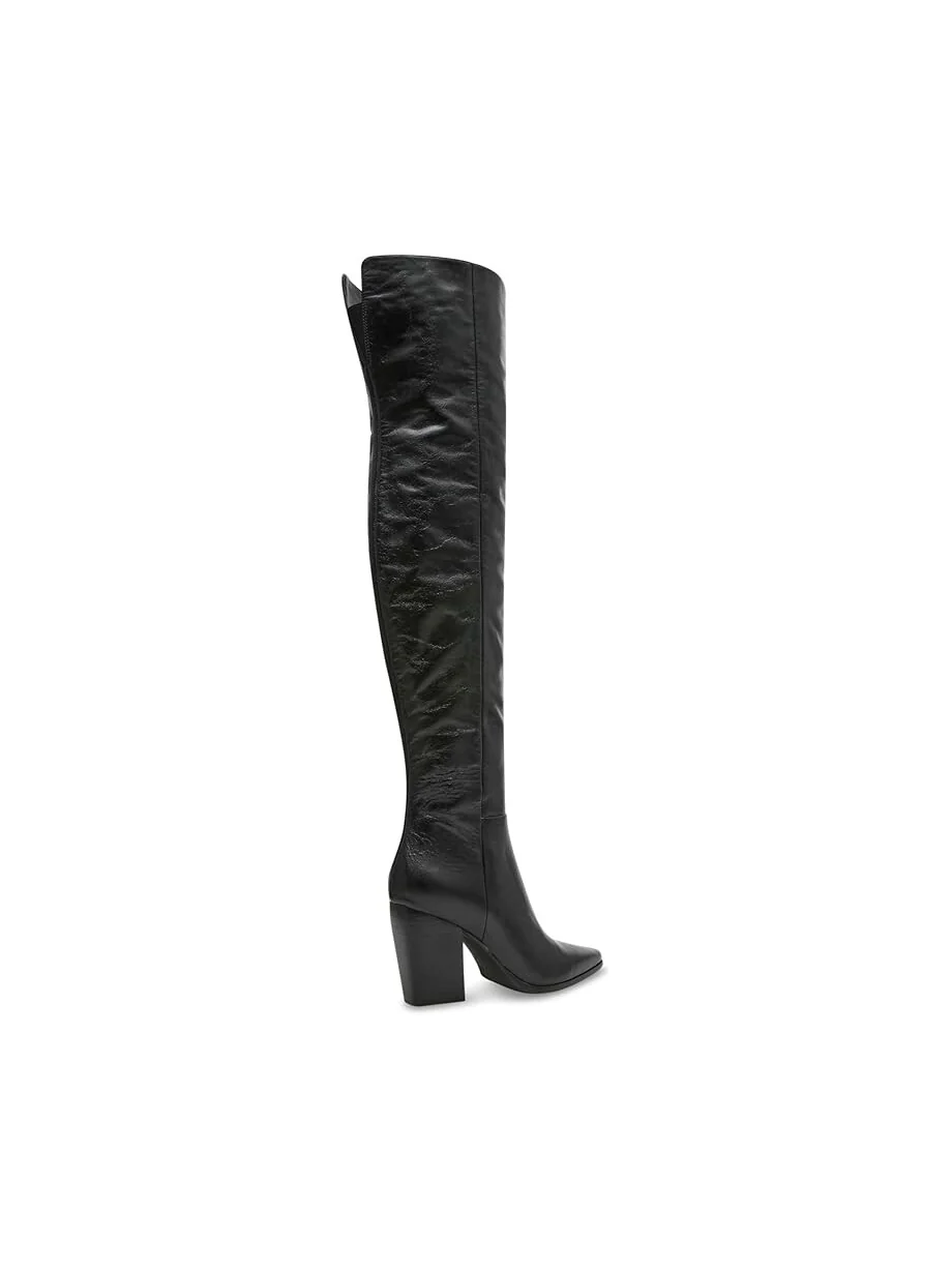 Сапоги женские Steve Madden Bramble высокие с острым носком — 5