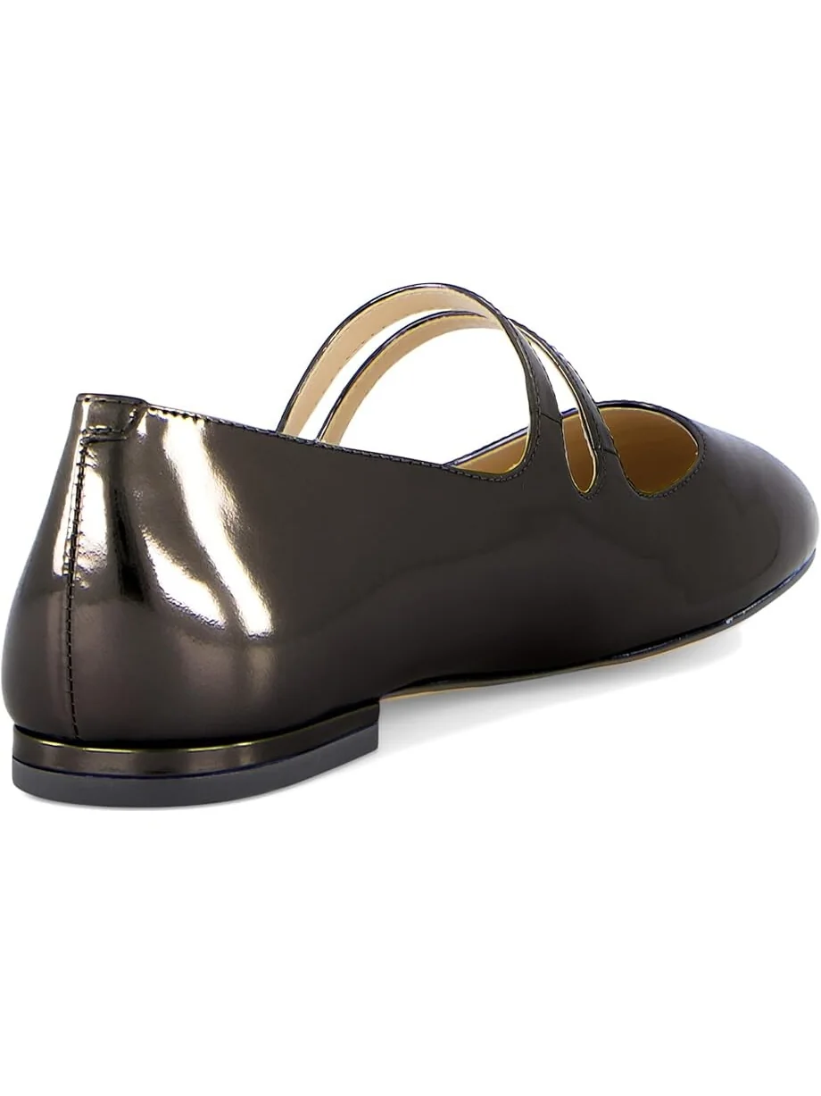 Туфли на плоской подошве COACH Winley Metallic Leather Mary Jane — 5