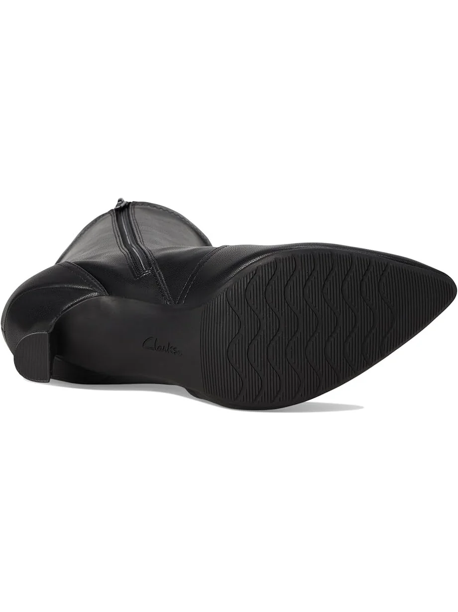 Полусапоги женские Clarks Kataleyna Bay кожаные на каблуке — 3