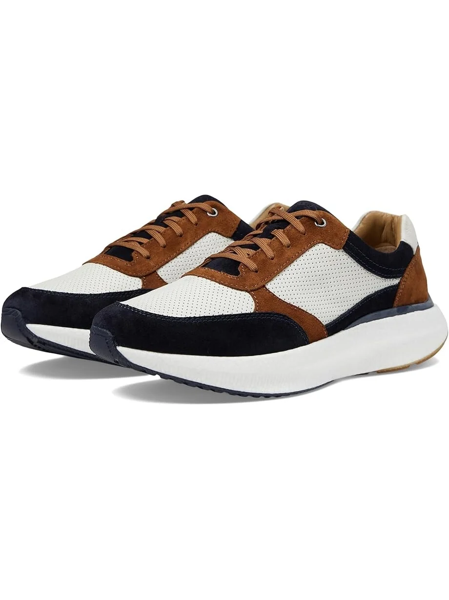 Кроссовки Johnston & Murphy Collection Briley Perfed Jogger — серый