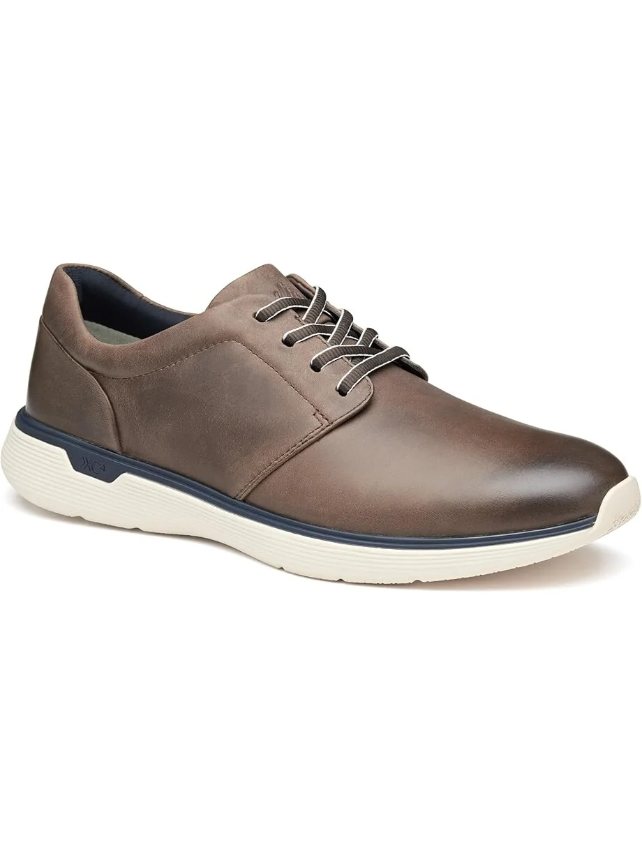 Кроссовки Johnston & Murphy Xc4 Prentiss 2 Plain Toe, цвет Stone Oiled Full Grain — бежевый