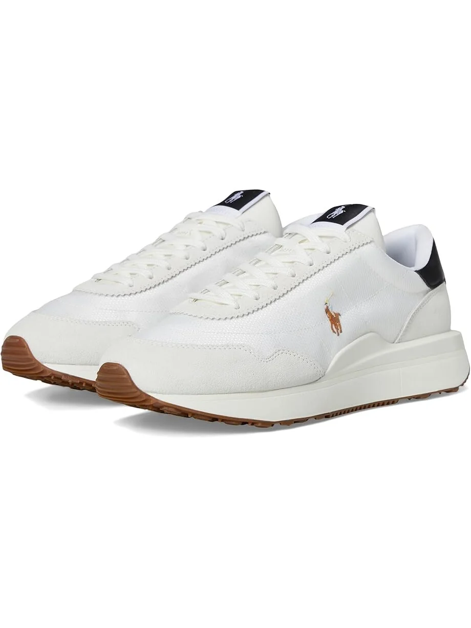 Кроссовки Polo Ralph Lauren Train 89 Suede-Paneled Sneakers — 1