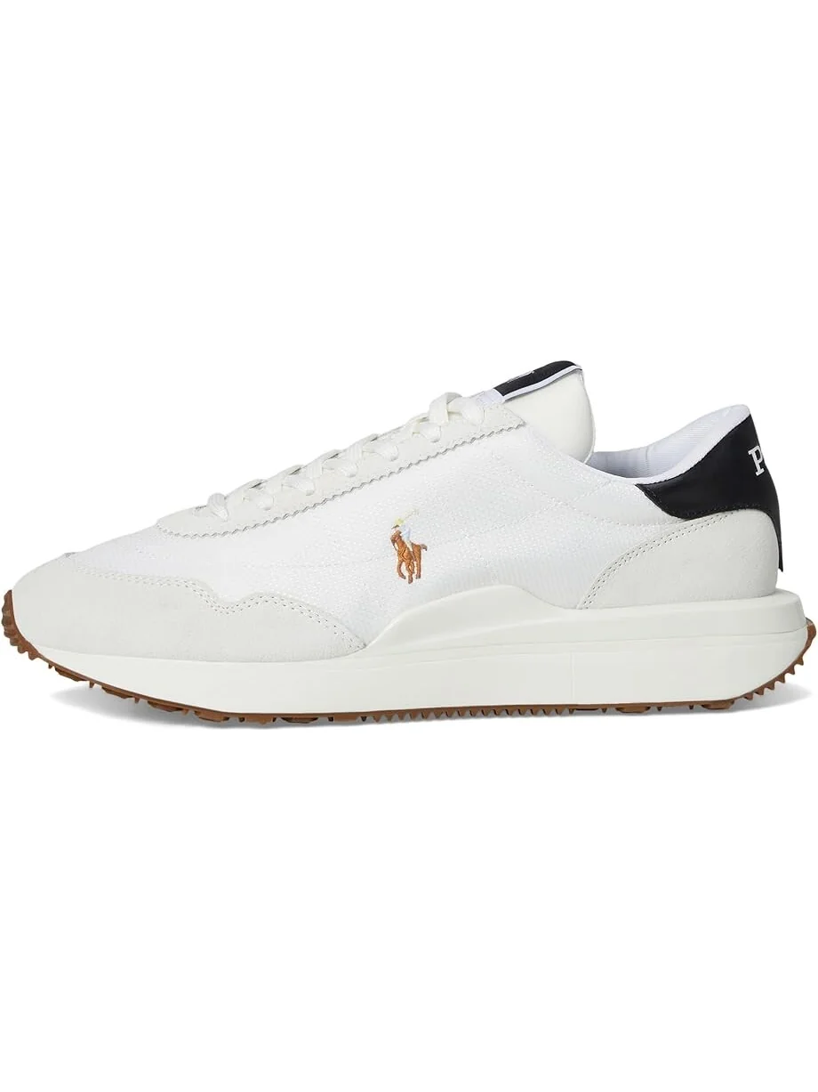 Кроссовки Polo Ralph Lauren Train 89 Suede-Paneled Sneakers — 4