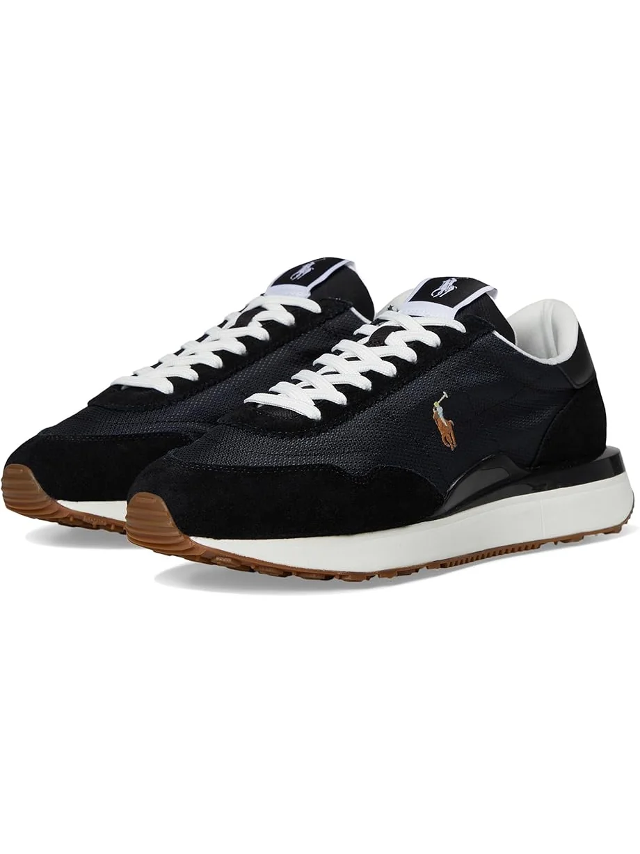 Кроссовки Polo Ralph Lauren Train 89 Suede-Paneled Sneakers — 1