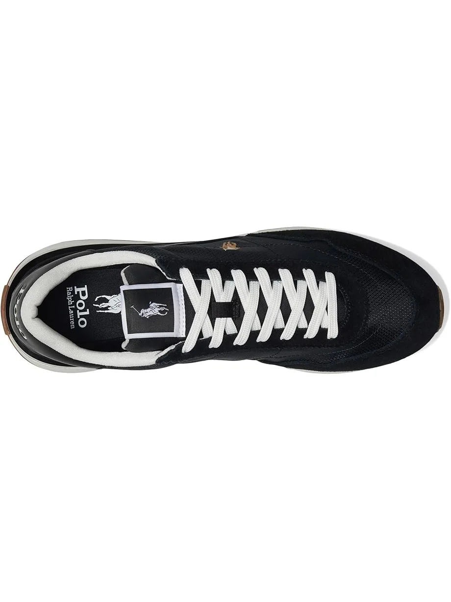 Кроссовки Polo Ralph Lauren Train 89 Suede-Paneled Sneakers — 2
