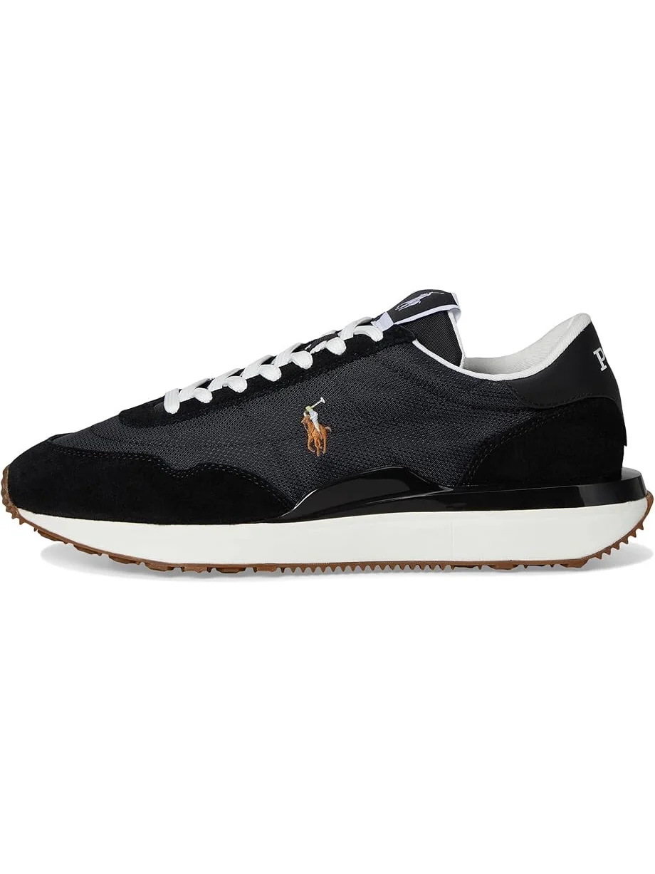 Кроссовки Polo Ralph Lauren Train 89 Suede-Paneled Sneakers — 4