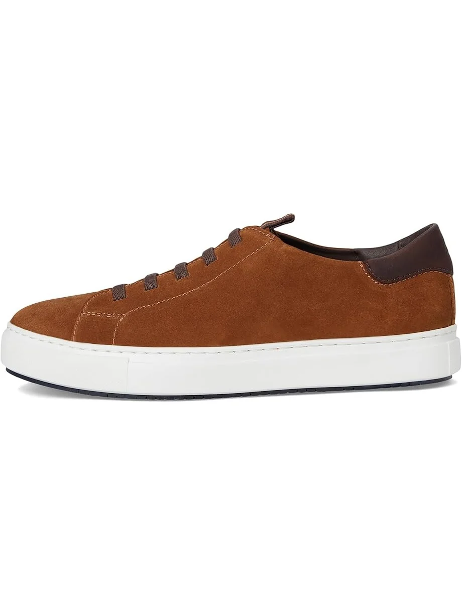 Кроссовки Johnston & Murphy Collection Anson Lace-To-Toe, цвет Snuff English Suede — 4
