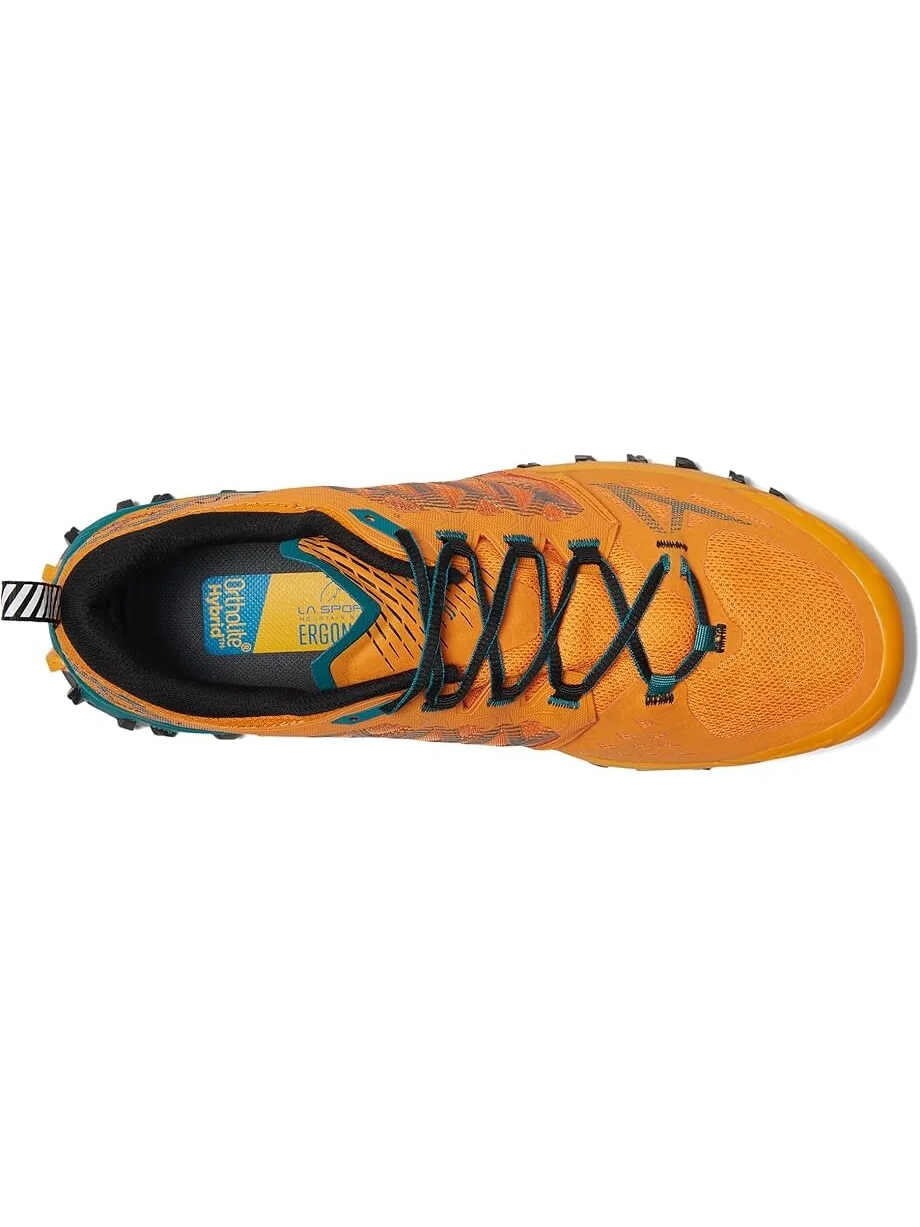 Кроссовки La Sportiva Bushido III, цвет Papaya/Everglade — 2