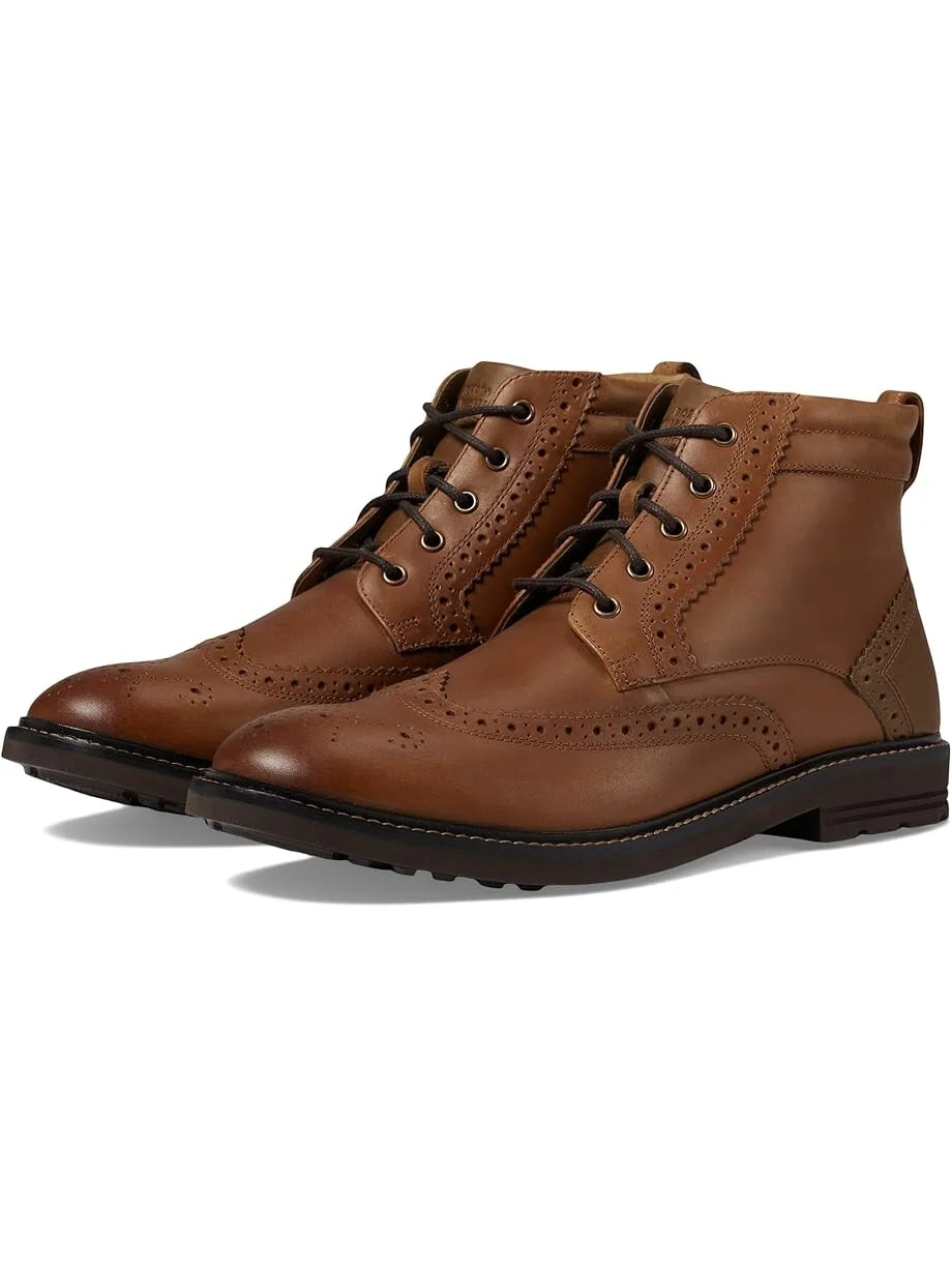 Ботинки Nunn Bush Odell 2.0 Wingtip Dress Casual Chukka Leather Boot — 1