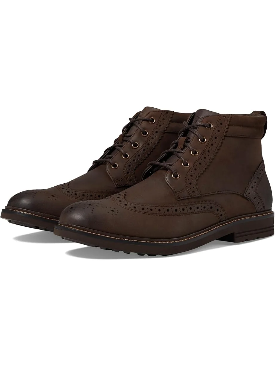 Ботинки Nunn Bush Odell 2.0 Wingtip Dress Casual Chukka Leather Boot — 1