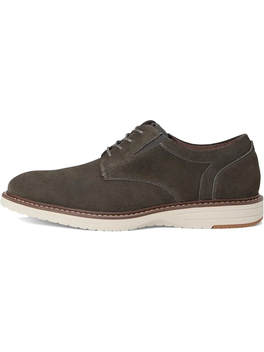 Оксфорды Nunn Bush Griff Plain Toe Oxford Lightweight and Comfortable for all Occasions Suede Lace-Up — 4