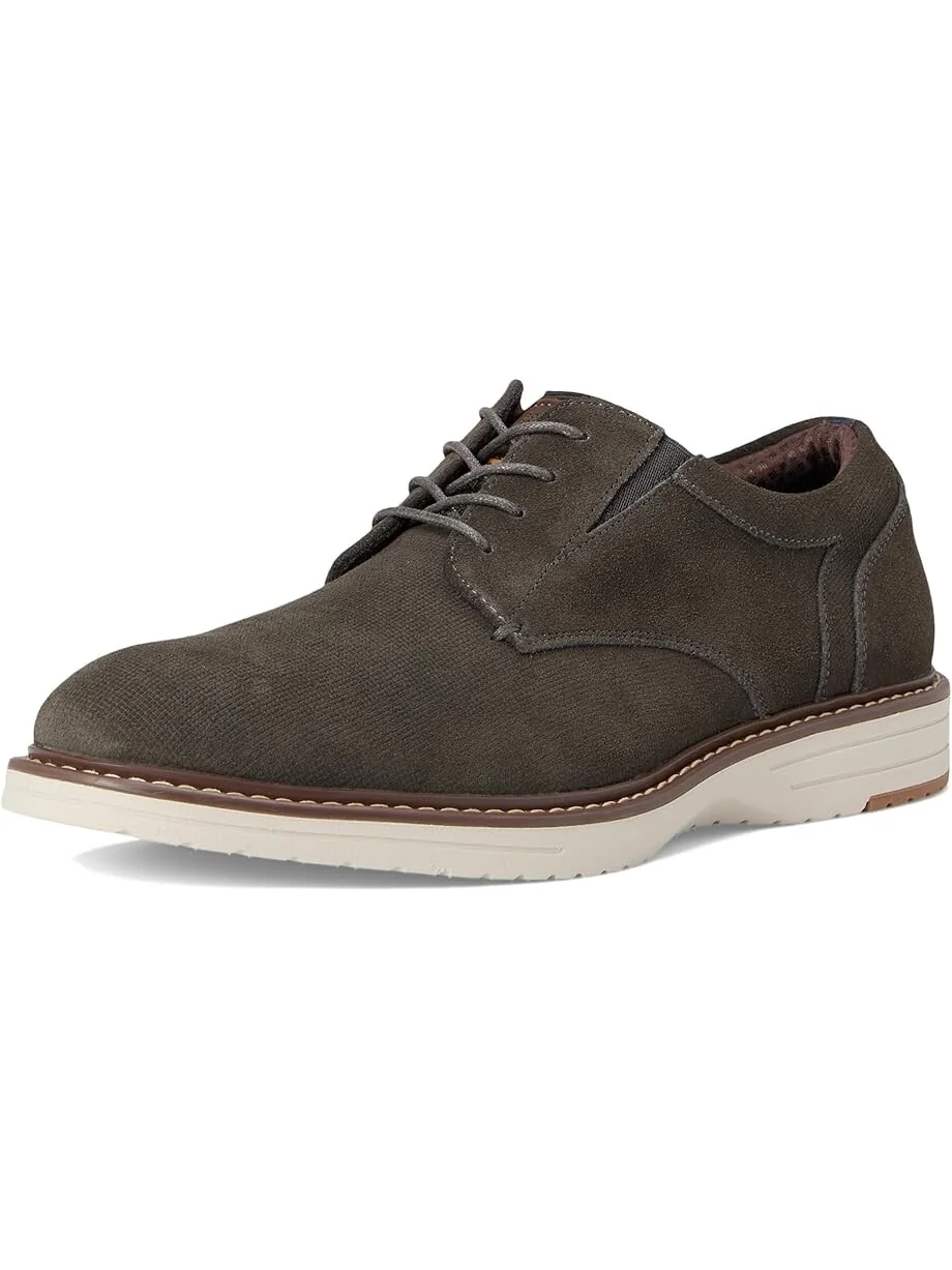 Оксфорды Nunn Bush Griff Plain Toe Oxford Lightweight and Comfortable for all Occasions Suede Lace-Up — 7