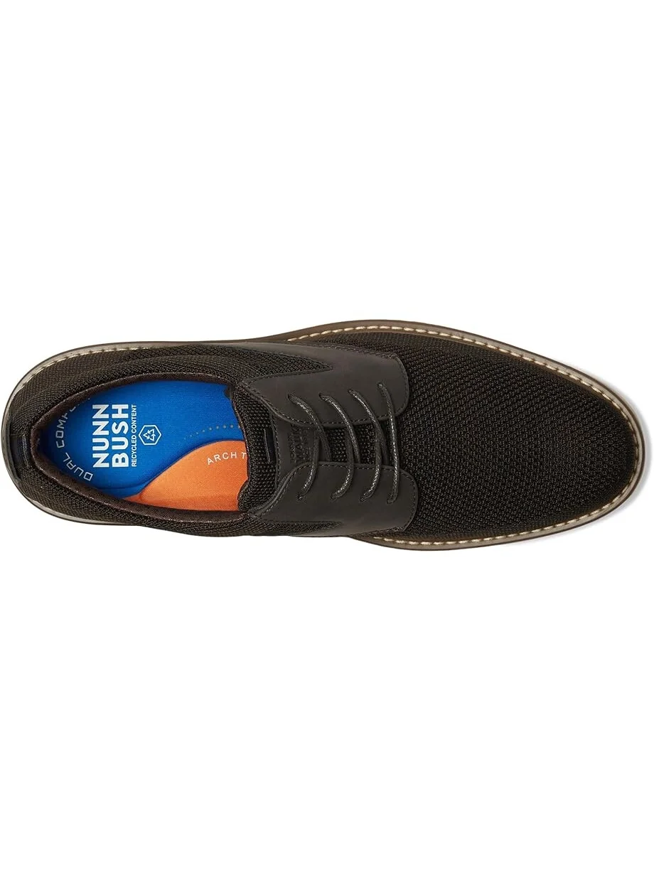 Оксфорды Nunn Bush Griff Plain Toe Knit Oxford Lightweight and Comfortable for any Occasion Knit Lace-Up — 2