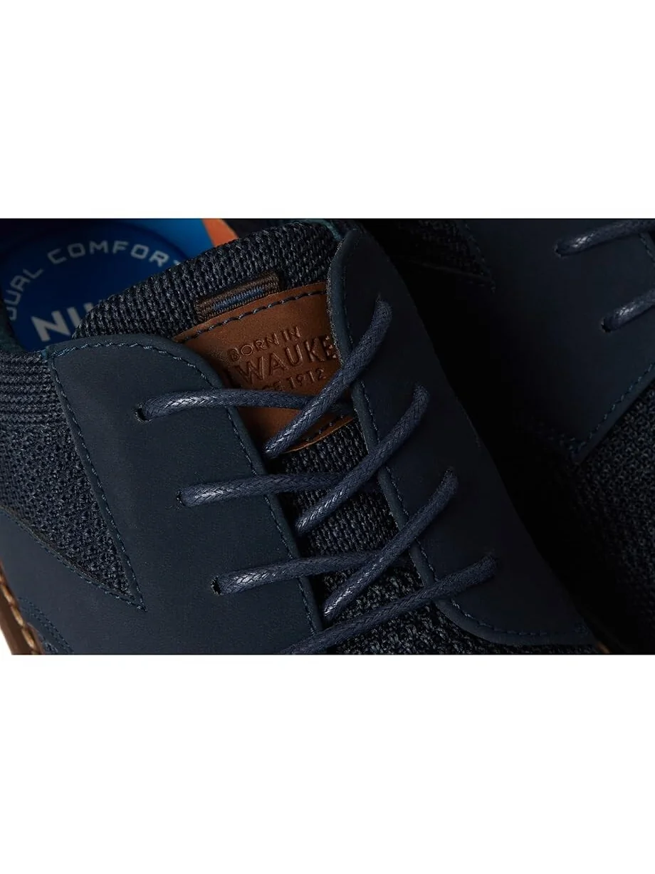 Оксфорды Nunn Bush Griff Plain Toe Knit Oxford Lightweight and Comfortable for any Occasion Knit Lace-Up — 6