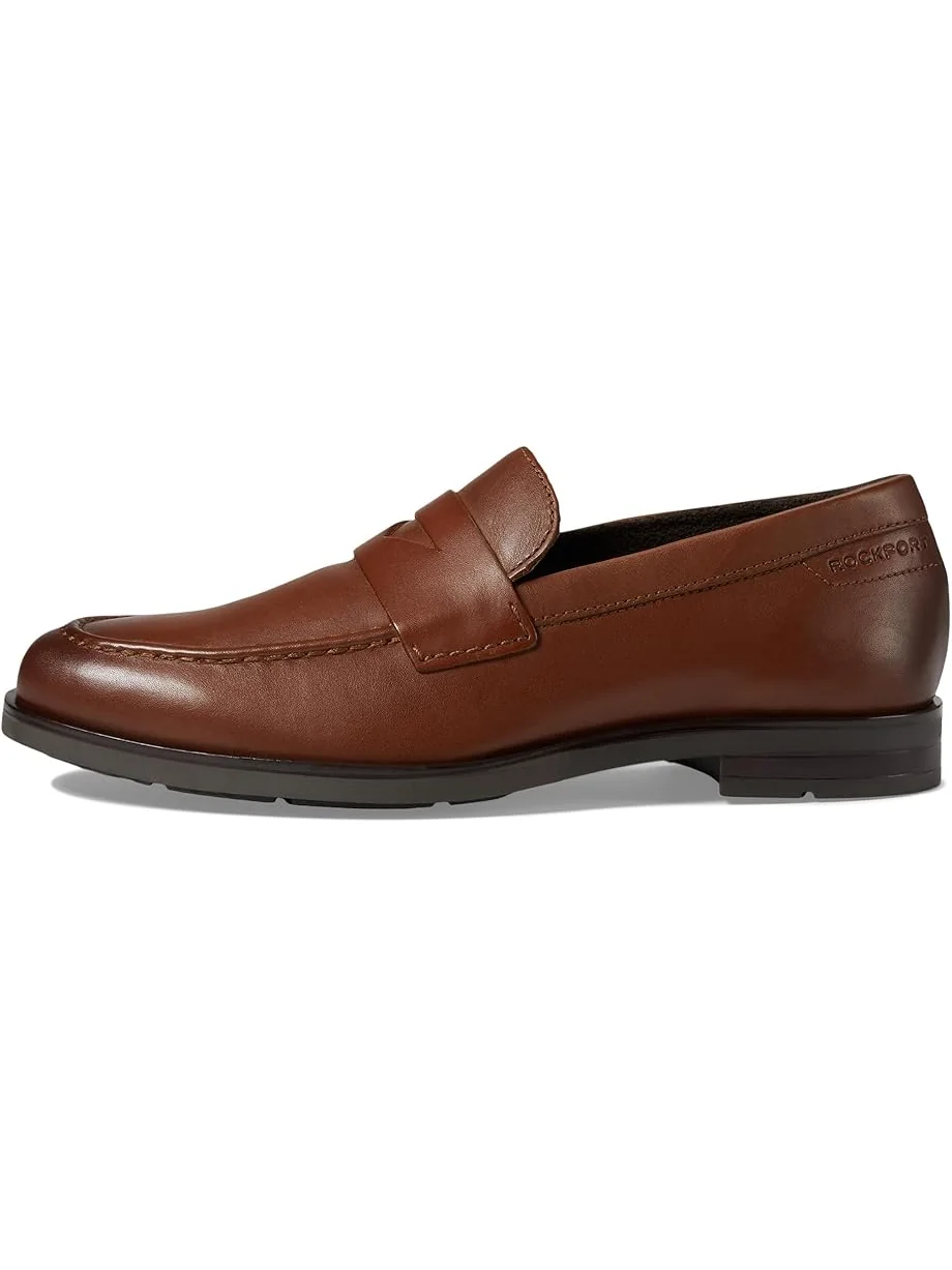 Лоферы Rockport Sutton, цвет Dark Natural Leather — 4