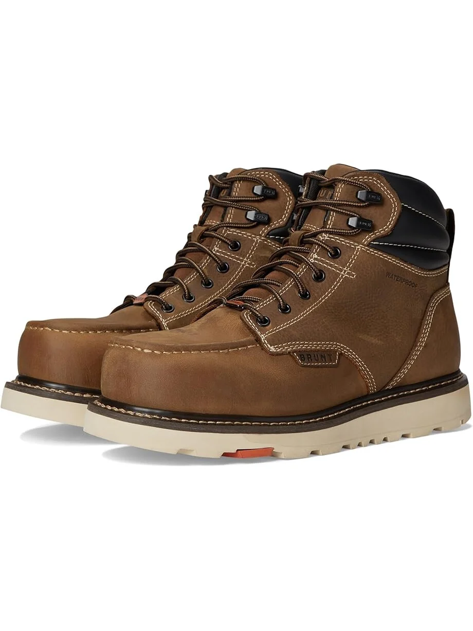 Ботинки BRUNT The Marin 6" Welted Comp Toe — коричневый