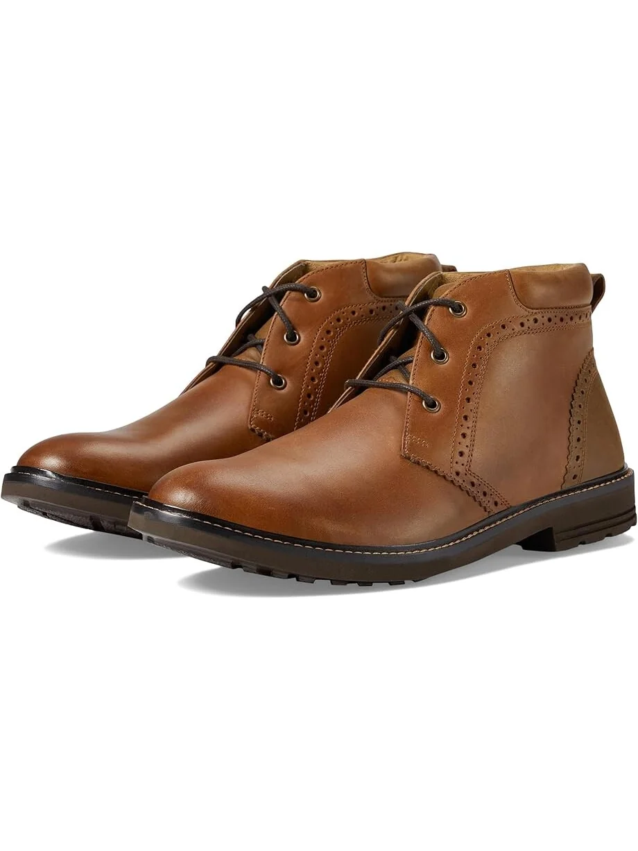 Ботинки Nunn Bush Ozark 2.0 Plain Toe Chukka Leather Boot — 1