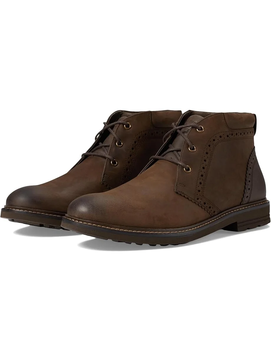 Ботинки Nunn Bush Ozark 2.0 Plain Toe Chukka Leather Boot — 1