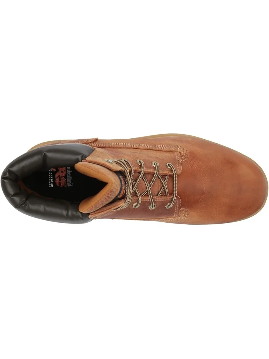 Ботинки Timberland PRO Direct Attach мужские водонепроницаемые кожаные коричневые — 2