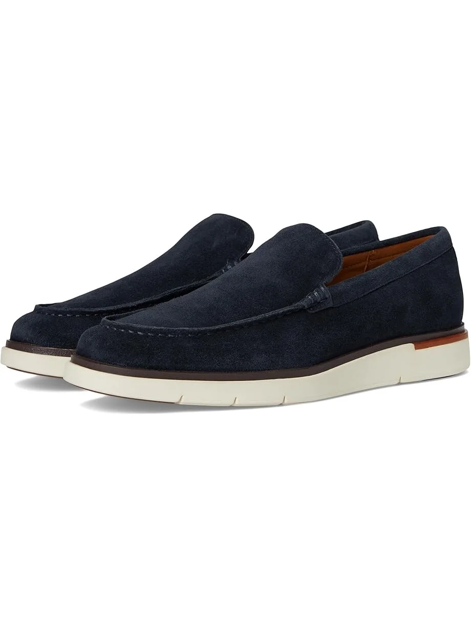 Лоферы Allen Edmonds Carson Venetian, цвет Sea Suede — 1