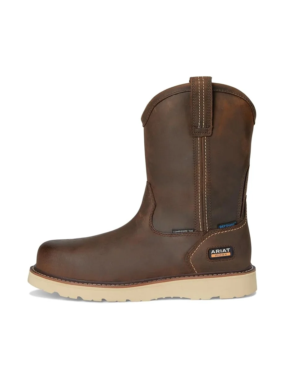 Ботинки Ariat Rebar Wedge Pull-On Waterproof Composite Toe Work Boots — 4