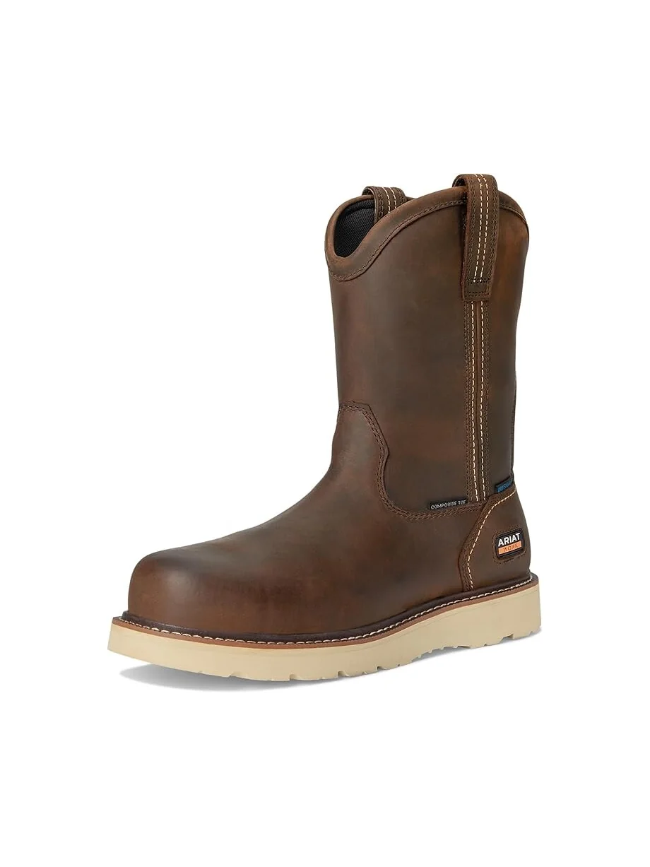 Ботинки Ariat Rebar Wedge Pull-On Waterproof Composite Toe Work Boots — 7