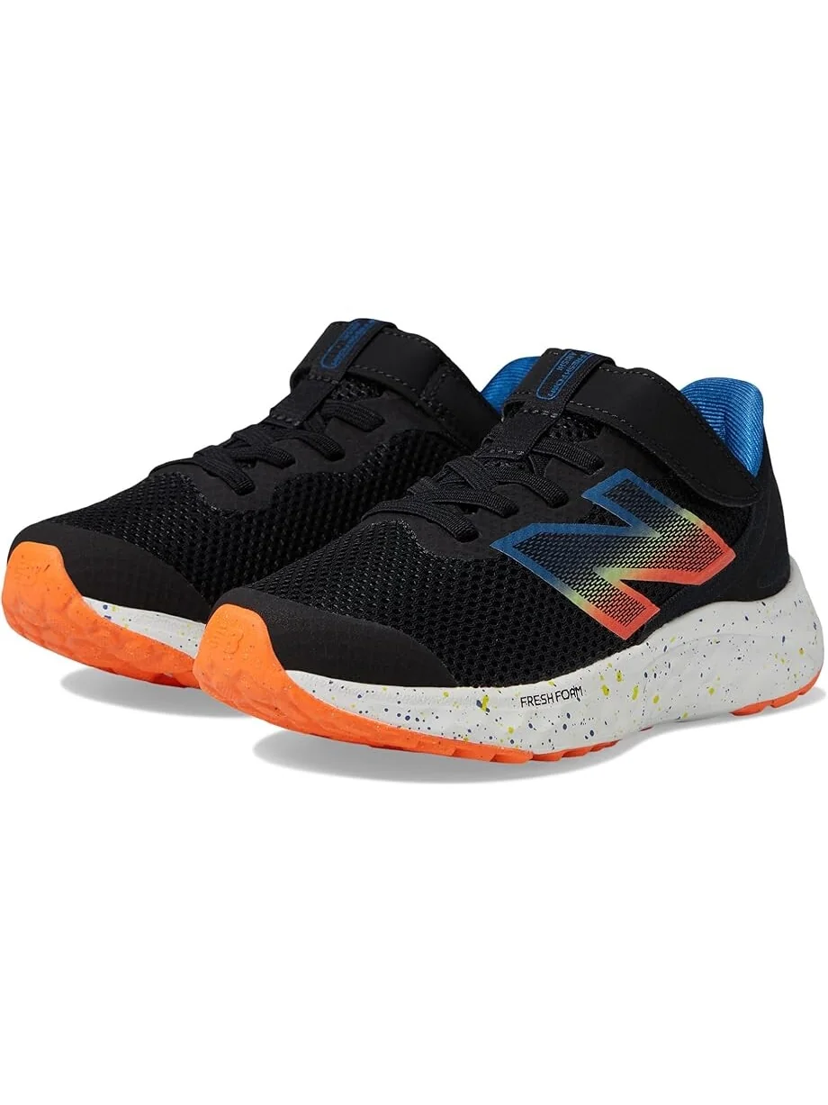 Кроссовки New Balance Kids Fresh Foam Arishi v4 Bungee Lace with Top Strap — 1
