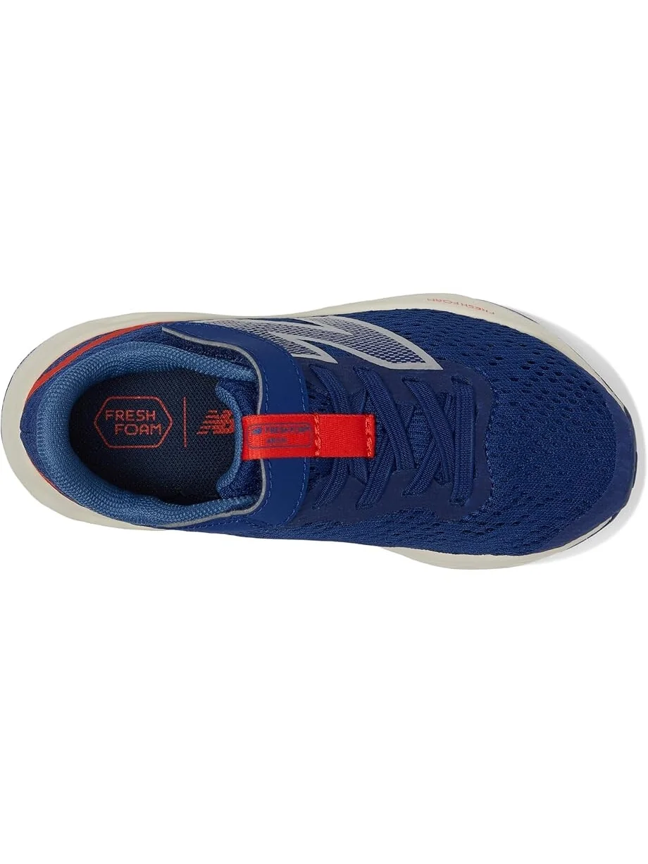 Кроссовки New Balance Kids Fresh Foam Arishi v4 Bungee Lace with Top Strap, цвет Inkwell/Neo Flame — 2