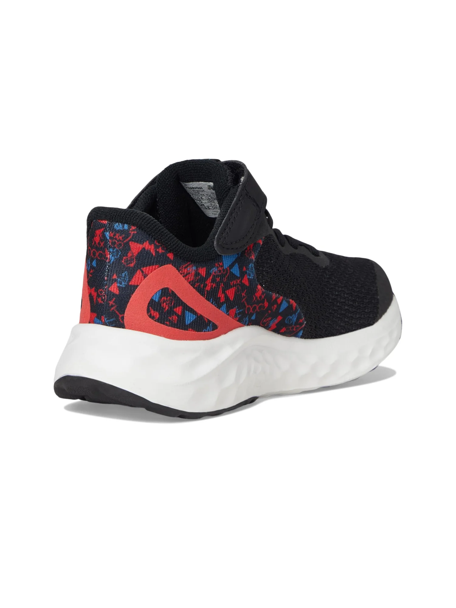 Кроссовки New Balance Kids Fresh Foam Arishi v4 Bungee Lace with Top Strap — изображение 5 из 7, черный//красный