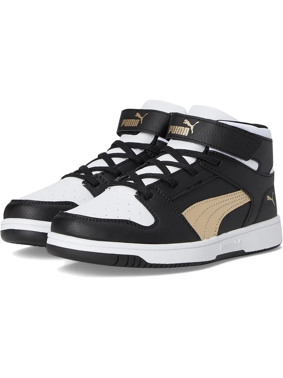 Кроссовки PUMA Kids Rebound Layup Mid Hook And Loop — 1