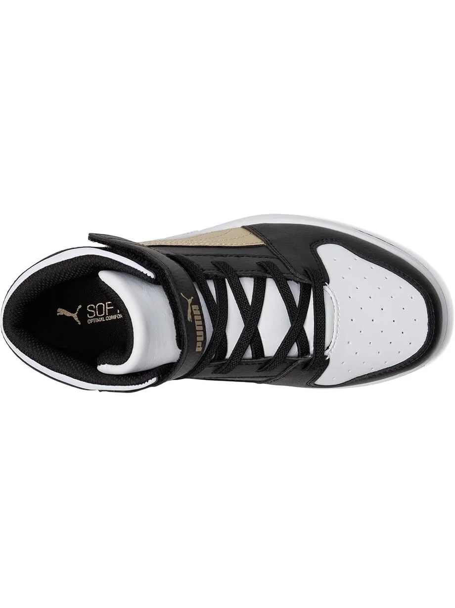 Кроссовки PUMA Kids Rebound Layup Mid Hook And Loop — 2