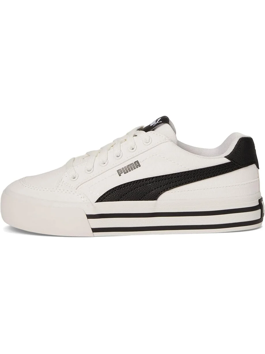 Кроссовки PUMA Kids Puma Kids Court Classic Vulc Faux Suede Sneakers — 4