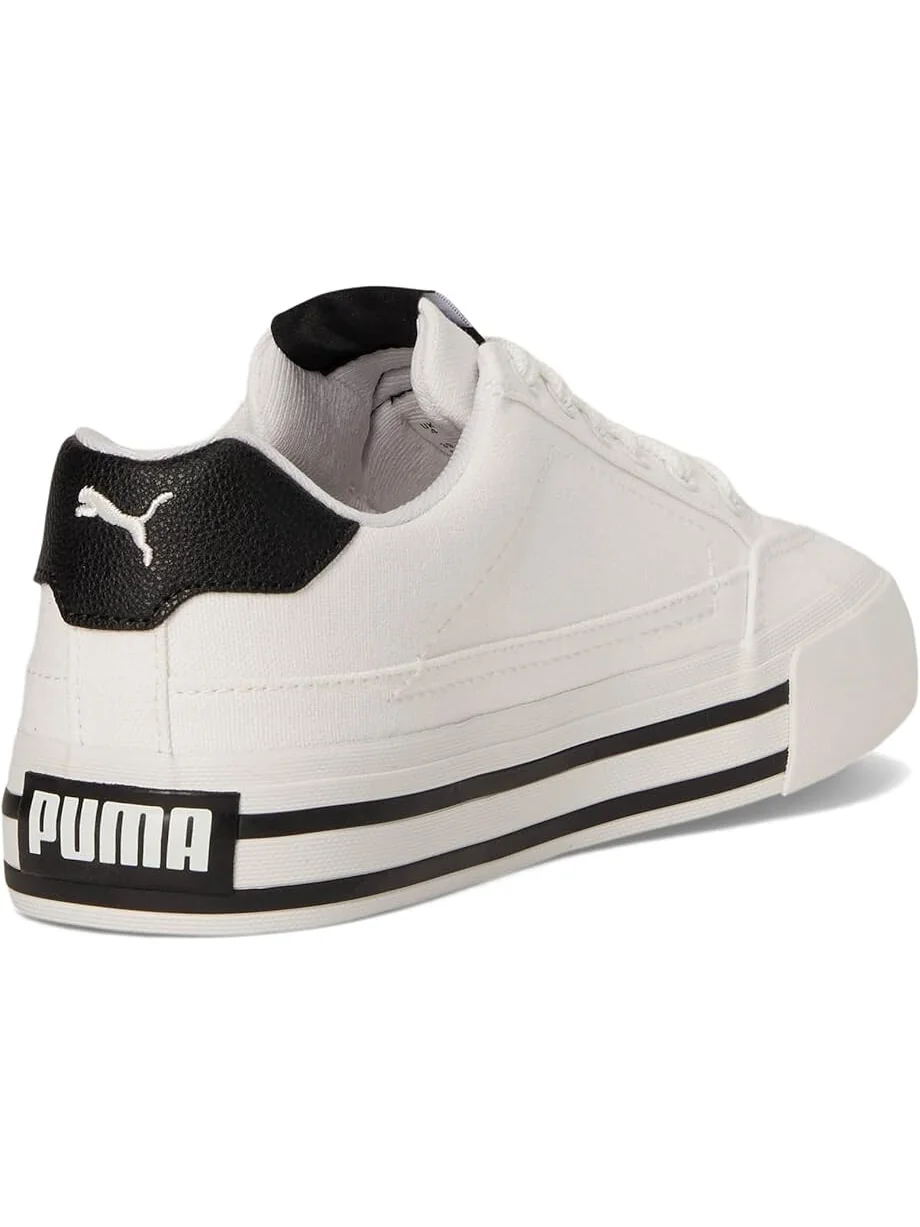 Кроссовки PUMA Kids Puma Kids Court Classic Vulc Faux Suede Sneakers — 5