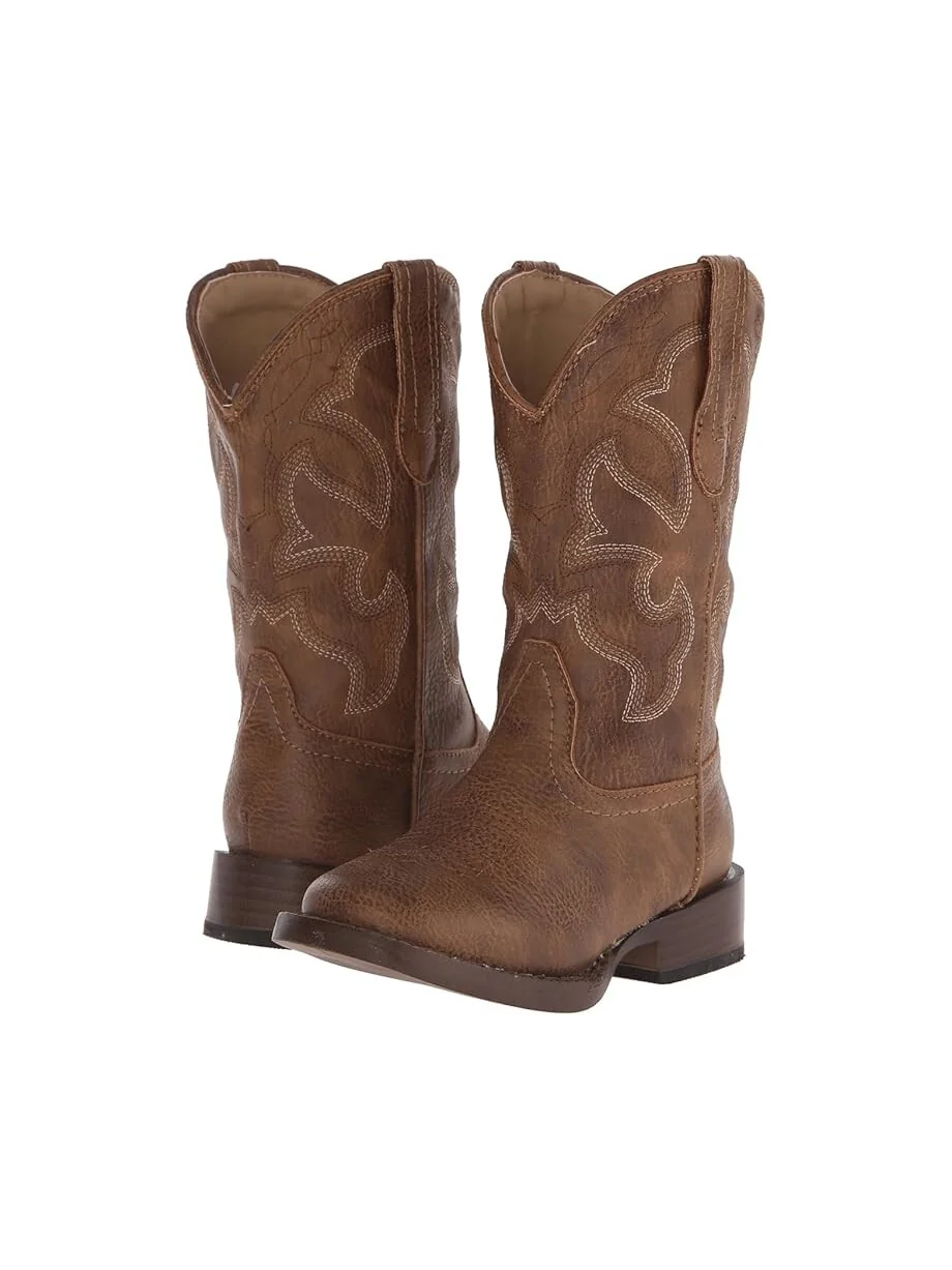 Ботинки Roper Kids Cole Square Toe Boot — 1
