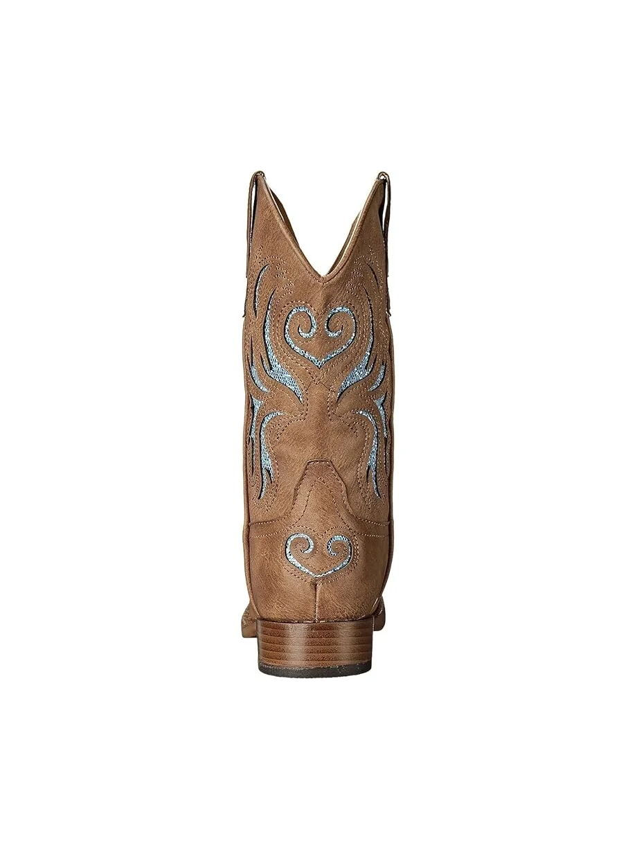 Ботинки Roper Kids Glitter Breeze Square Toe Boot — 5