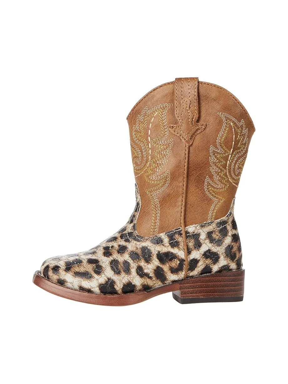 Ботинки Roper Kids Glitter Leopard — 4