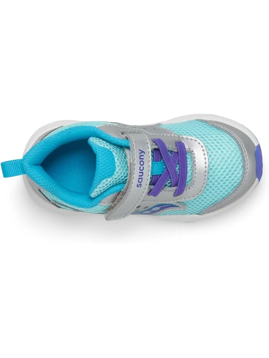Кроссовки Saucony Kids Ride JR — изображение 2 из 5, серебристый