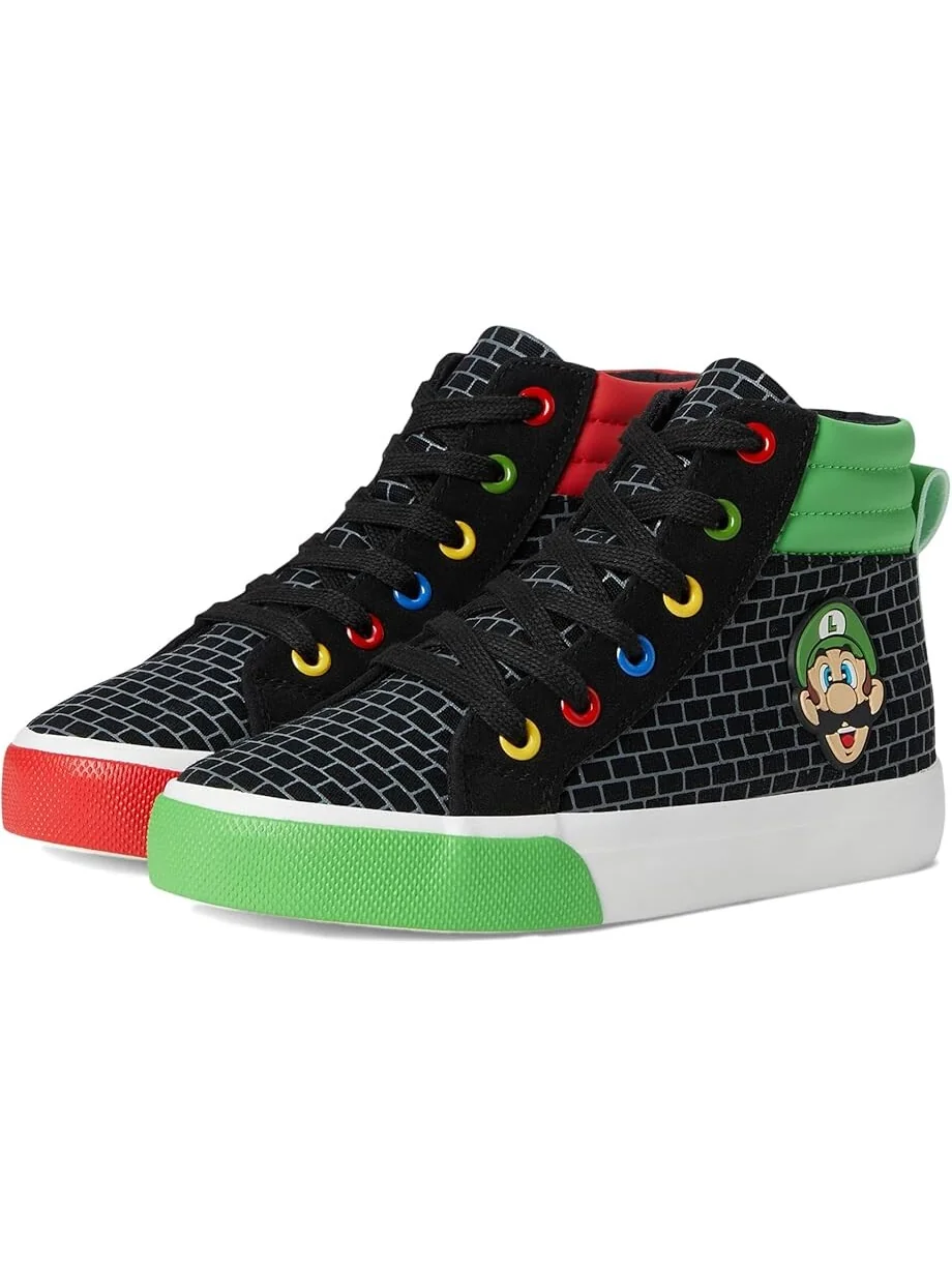 Кроссовки Ground Up Super Mario High-Top — черный