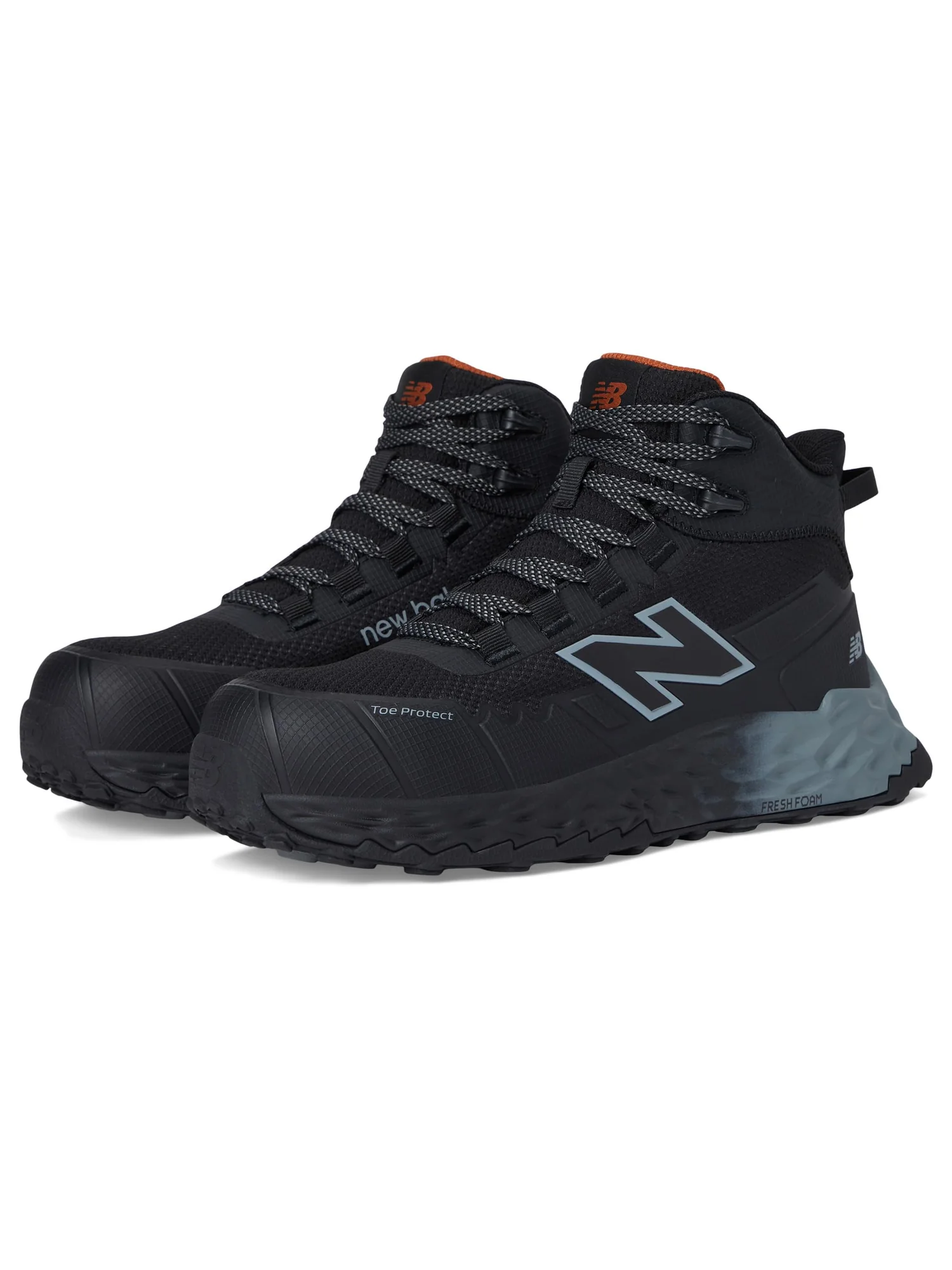 Кроссовки New Balance Work & Safety Cremorne Fresh Foam Mid - Composite Toe — серый