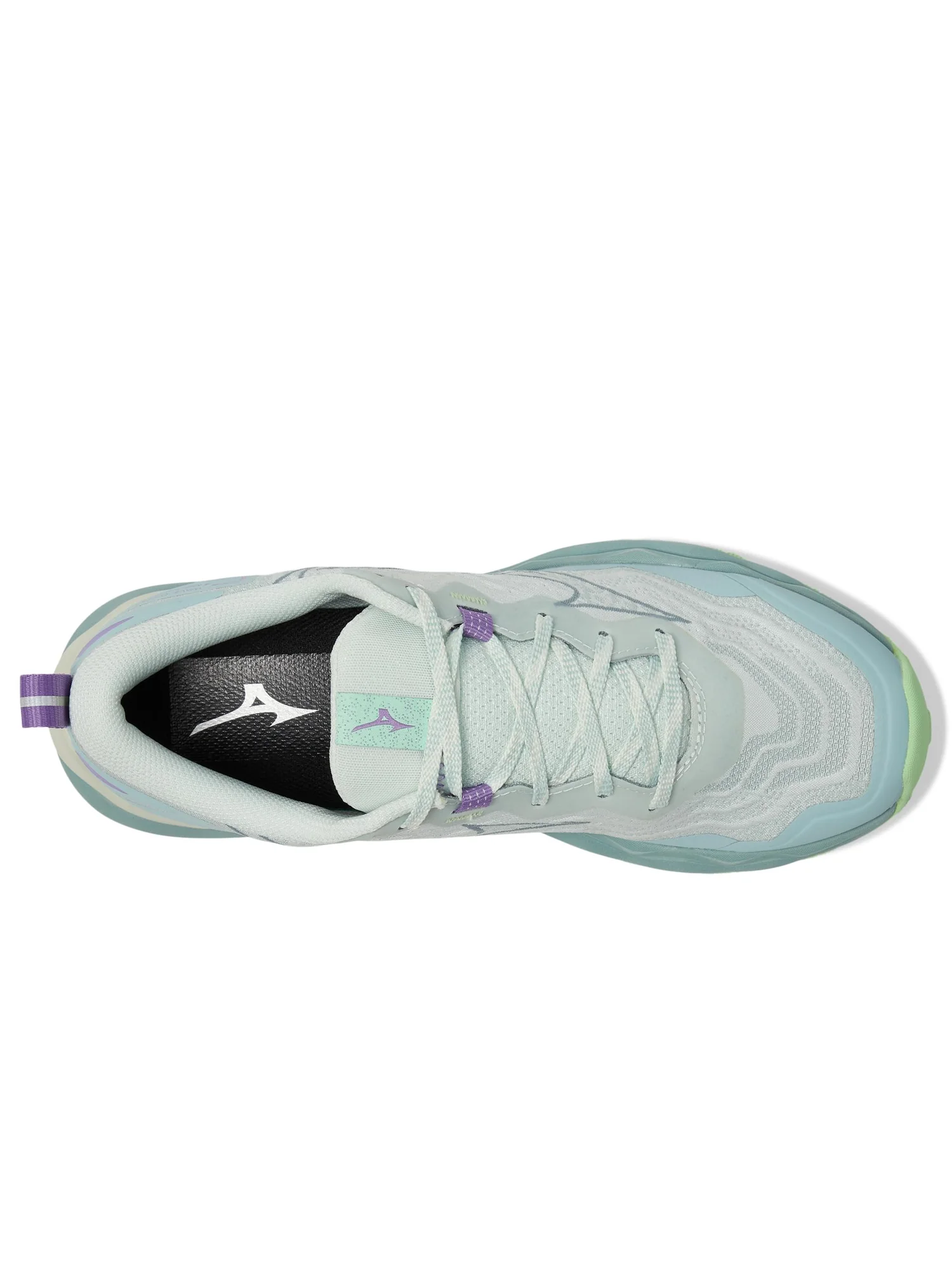 Кроссовки Mizuno Wave Daichi 9, цвет Hint Of Mint/Citadel — 2