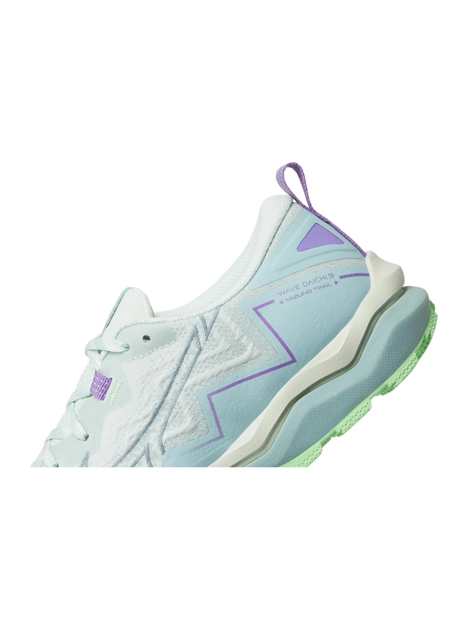 Кроссовки Mizuno Wave Daichi 9, цвет Hint Of Mint/Citadel — 6