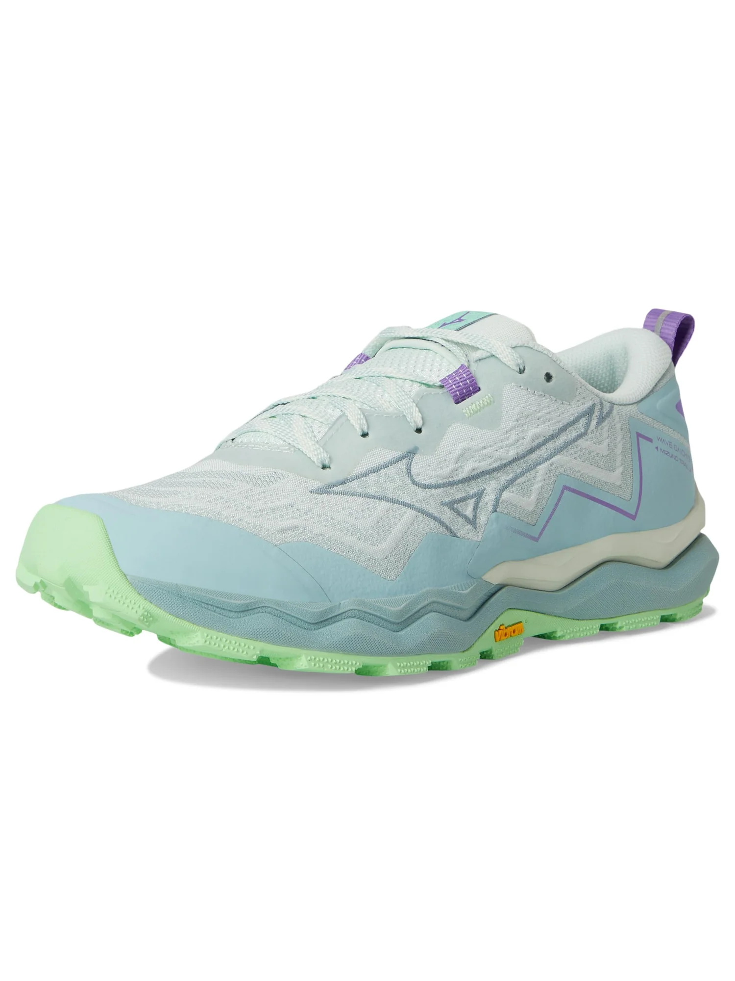 Кроссовки Mizuno Wave Daichi 9, цвет Hint Of Mint/Citadel — 7