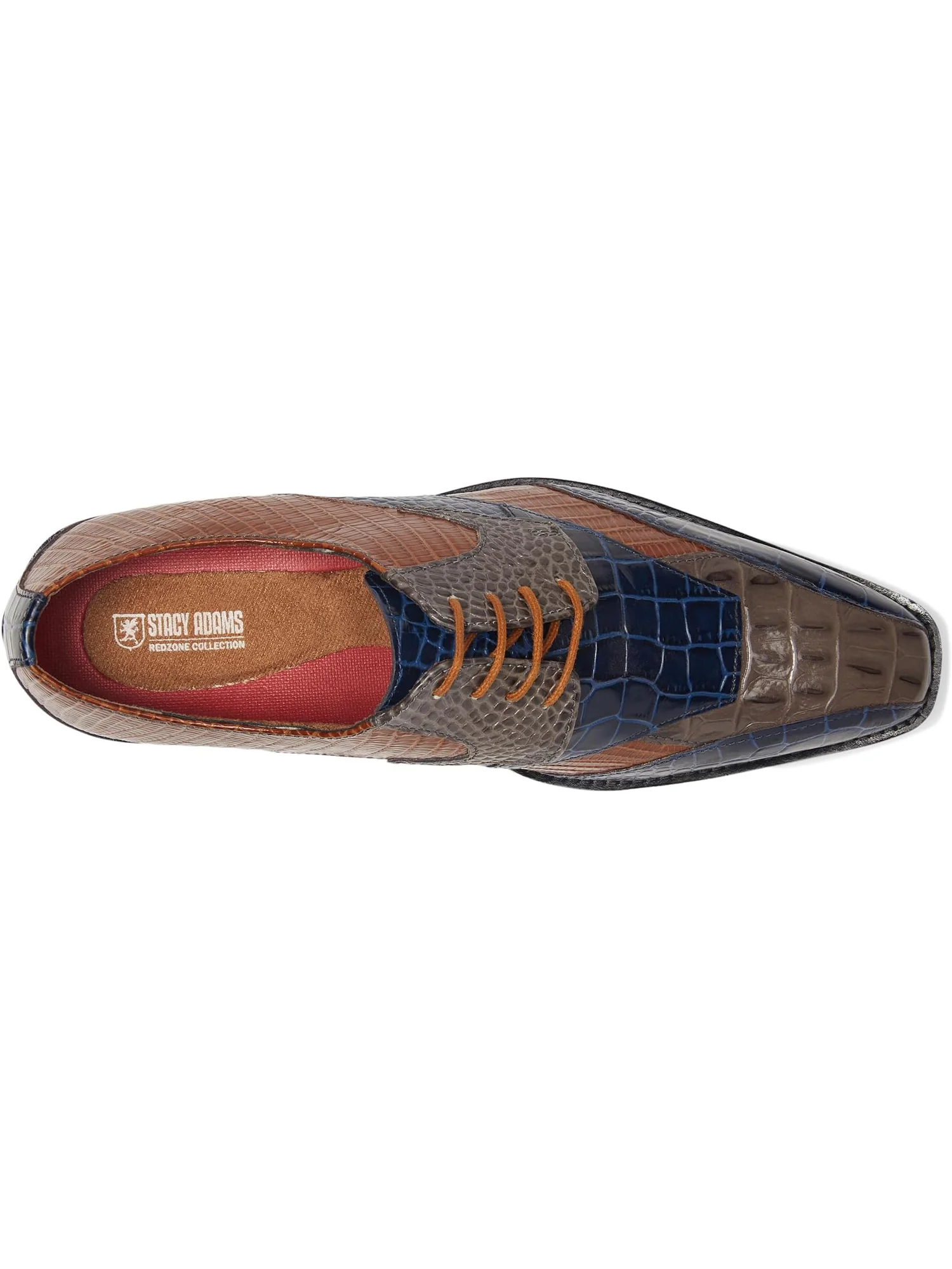 Оксфорды Stacy Adams Men's Tristano Bike Toe Lace-Up — 2