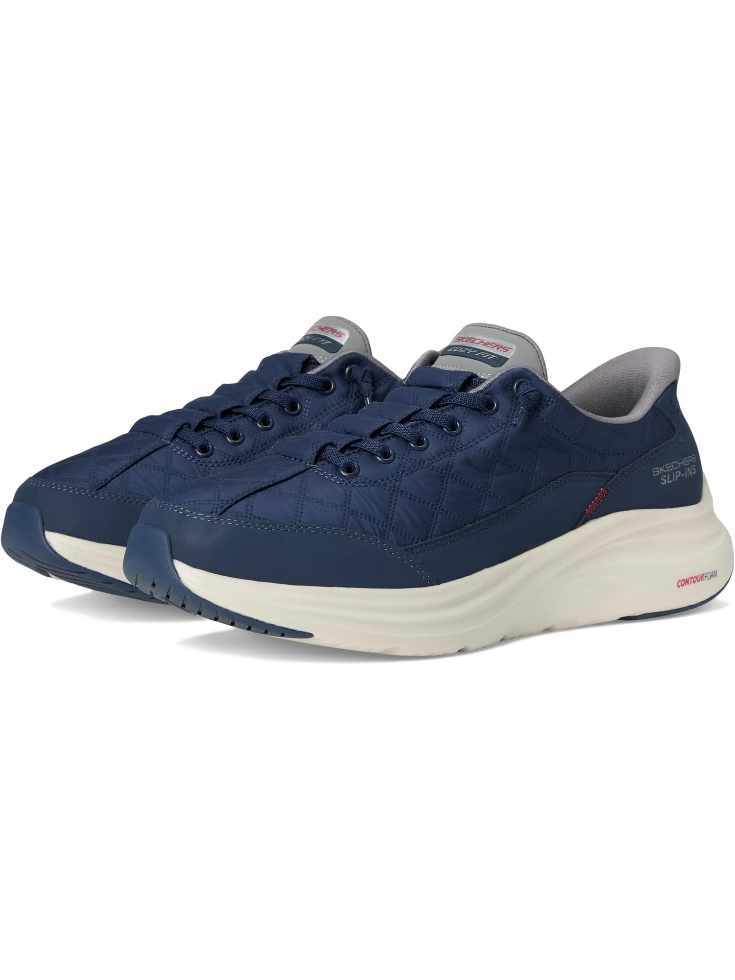 Кроссовки SKECHERS Men's Contour Foam Cozy Fit Hands Free Slip-In — 1